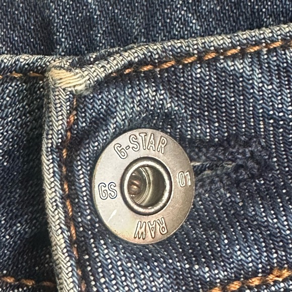 Jaden Smith x G-Star Size 32 Men's Distressed Blue Jeans with Graphic Accents - Picture 4 of 8